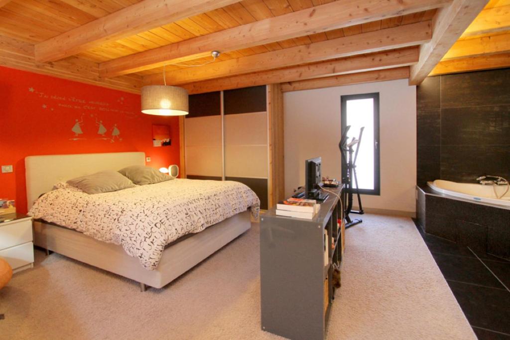 Posteľ alebo postele v izbe v ubytovaní Chalet Sno Lodge