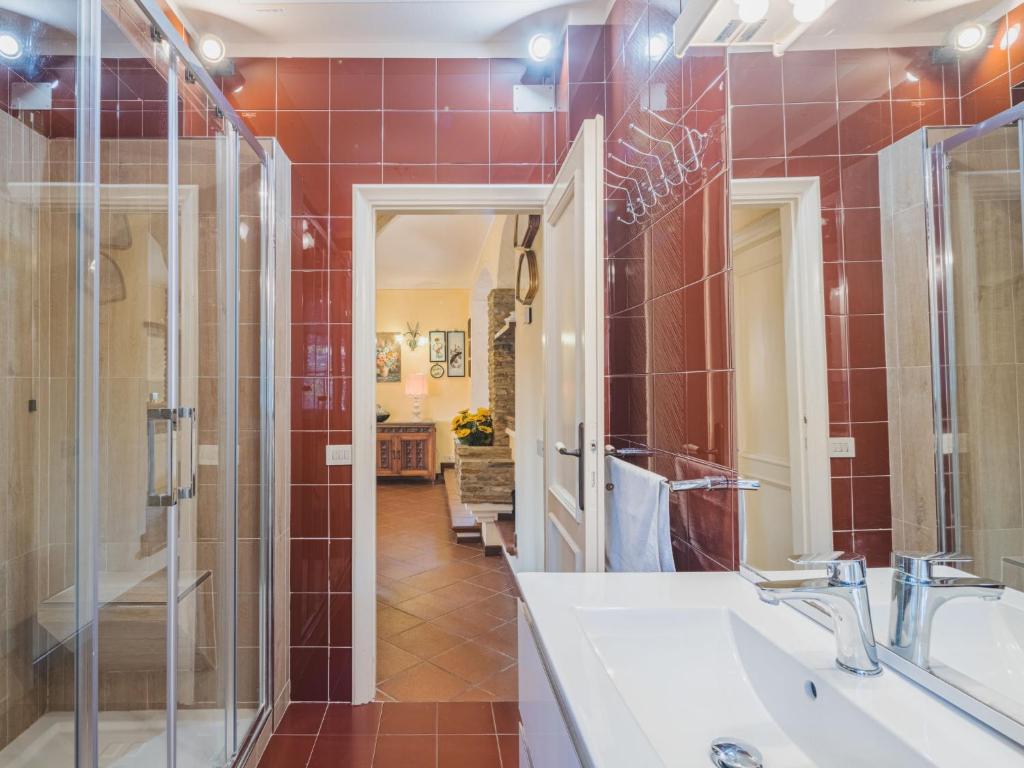 Kúpeľňa v ubytovaní Holiday Home Costacce by Interhome