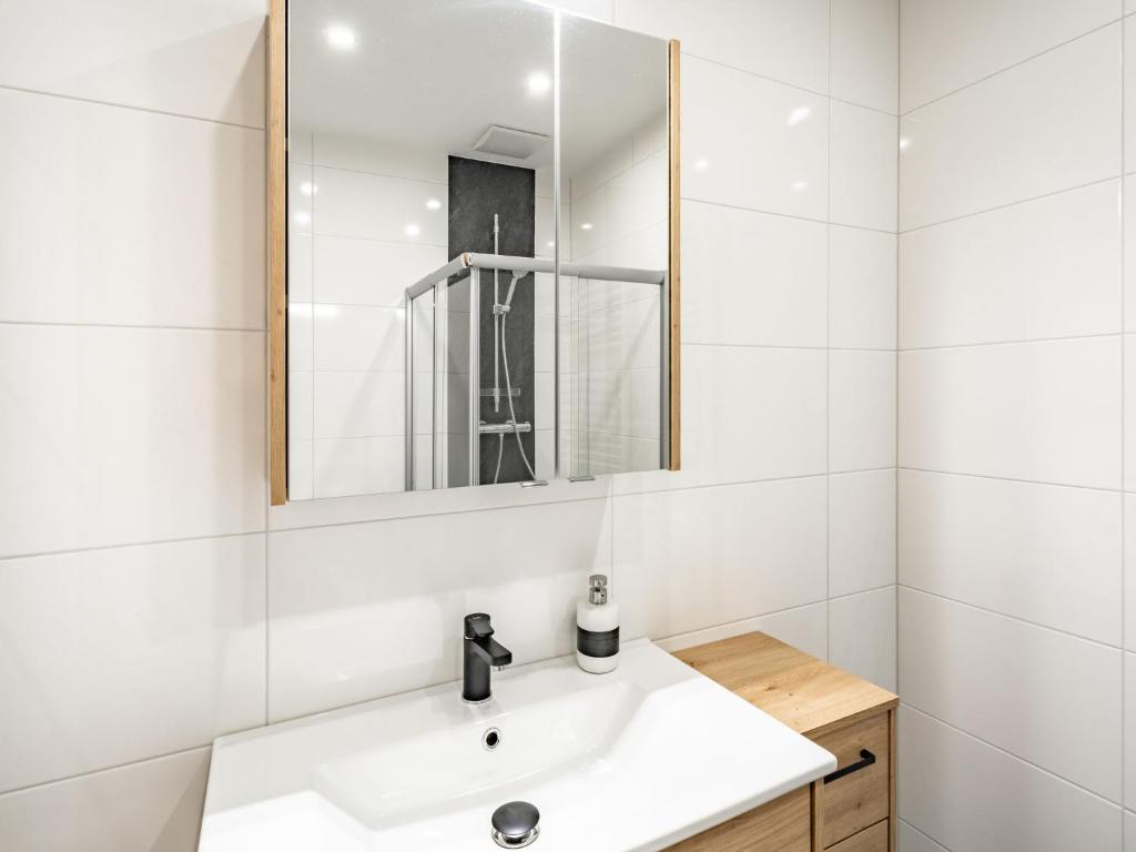 A bathroom at Apartment Poyraz