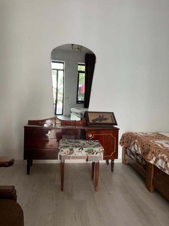 Postel nebo postele na pokoji v ubytování Guest House Lali