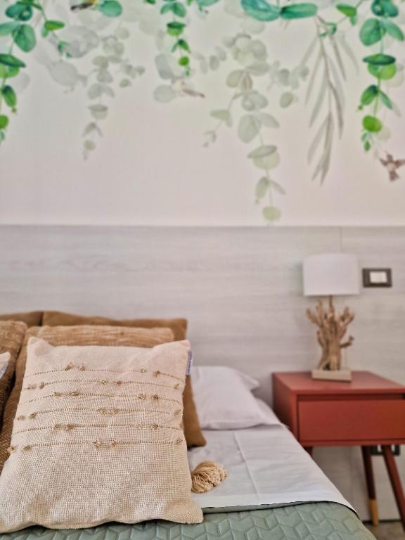 Posteľ alebo postele v izbe v ubytovaní TraMonti Apartments