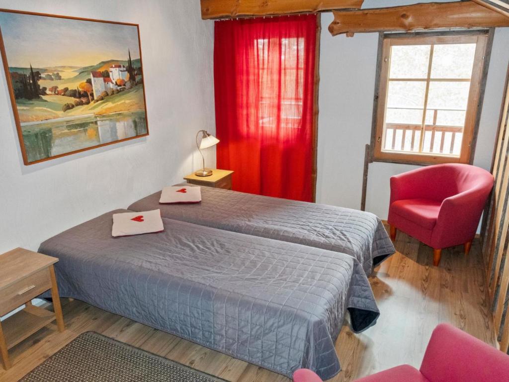 Postel nebo postele na pokoji v ubytování Holiday Home Nuovo casa b by Interhome