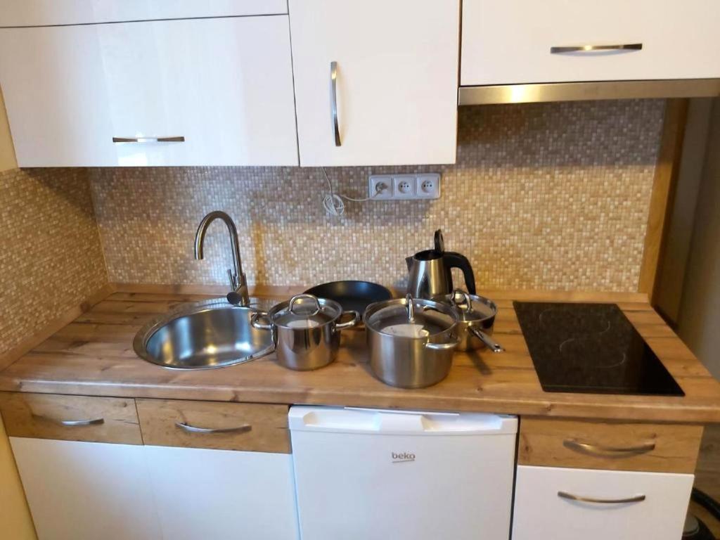 Kuchyň nebo kuchyňský kout v ubytování Apartment Rieger 1 by Interhome