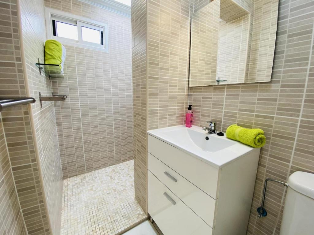 Kúpeľňa v ubytovaní Beach Bungalow Holiday Home