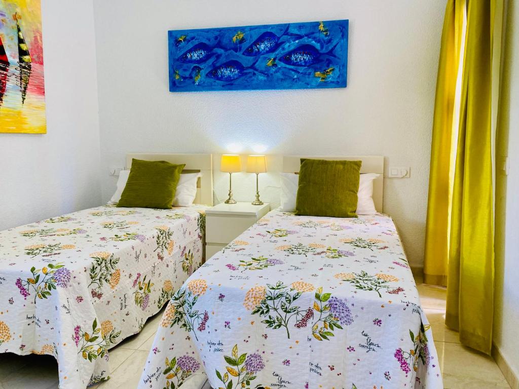 Posteľ alebo postele v izbe v ubytovaní Beach Bungalow Holiday Home