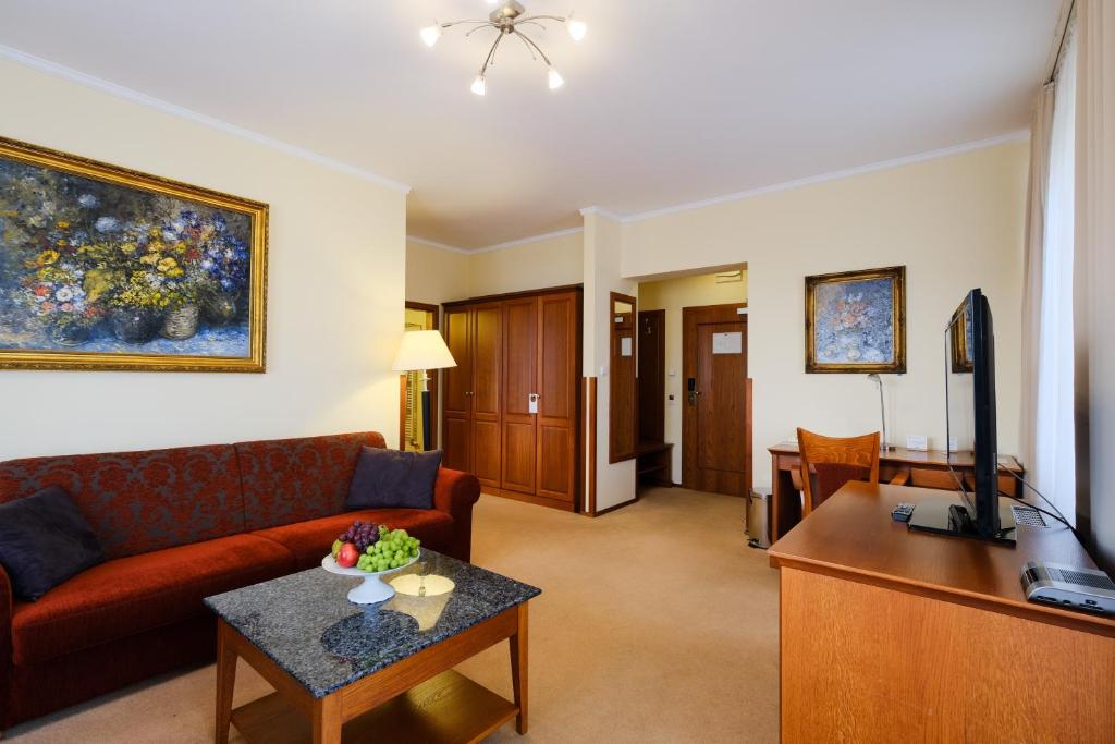 Posezení v ubytování Hotel Matyšák