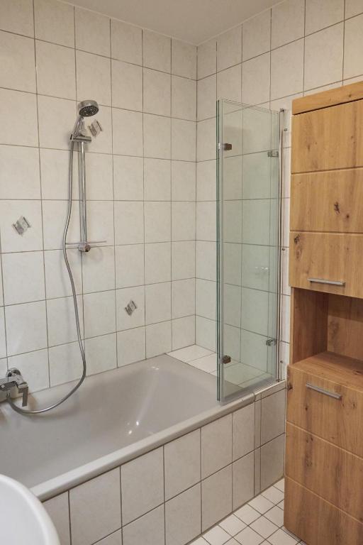 Kúpeľňa v ubytovaní Apartment im Zentrum von Ried im Innkreis