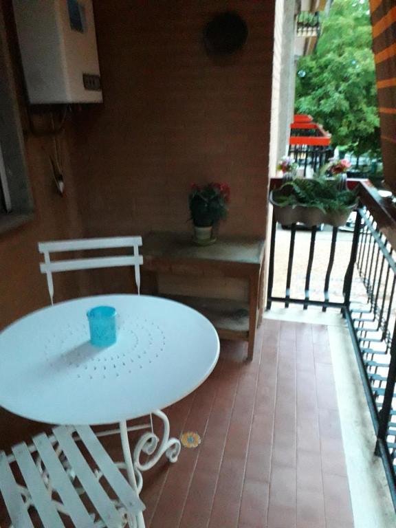 Balkón nebo terasa v ubytování Villa del colle