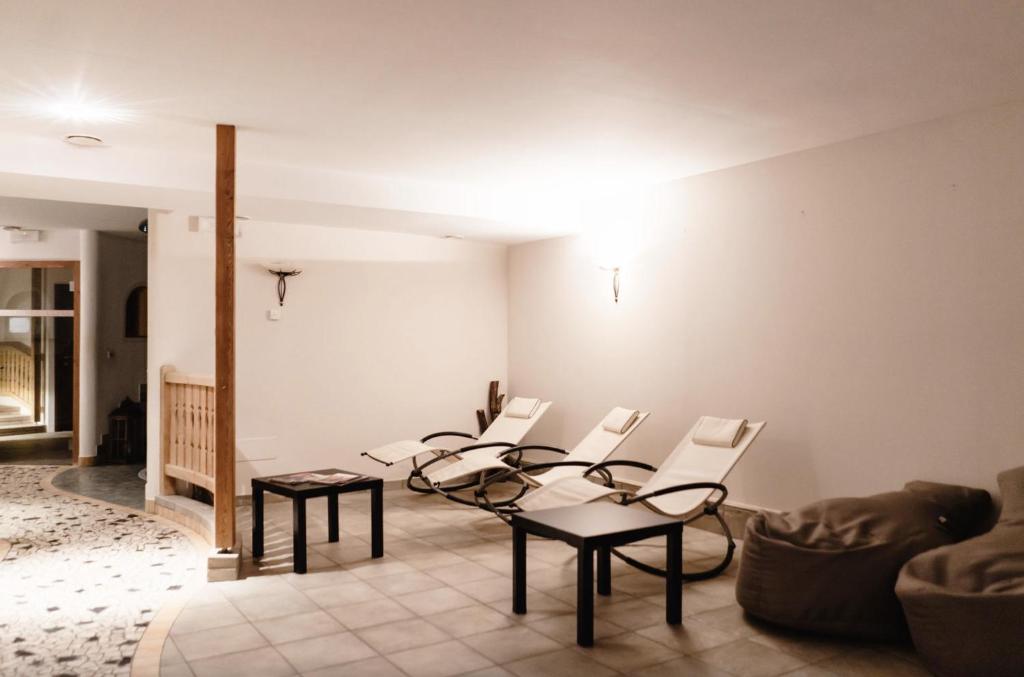 Posezení v ubytování Hotel Rosengarten