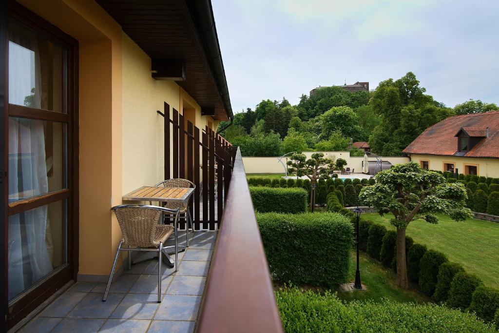 Zahrada ubytování Hotel Buchlov