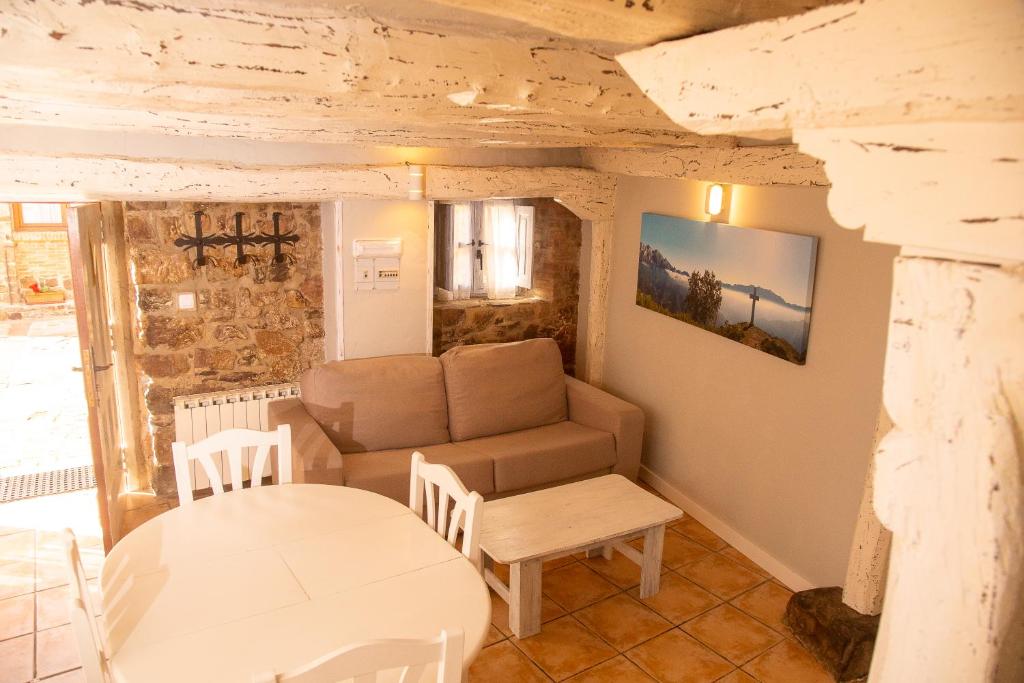 A seating area at Apartamentos El Patio