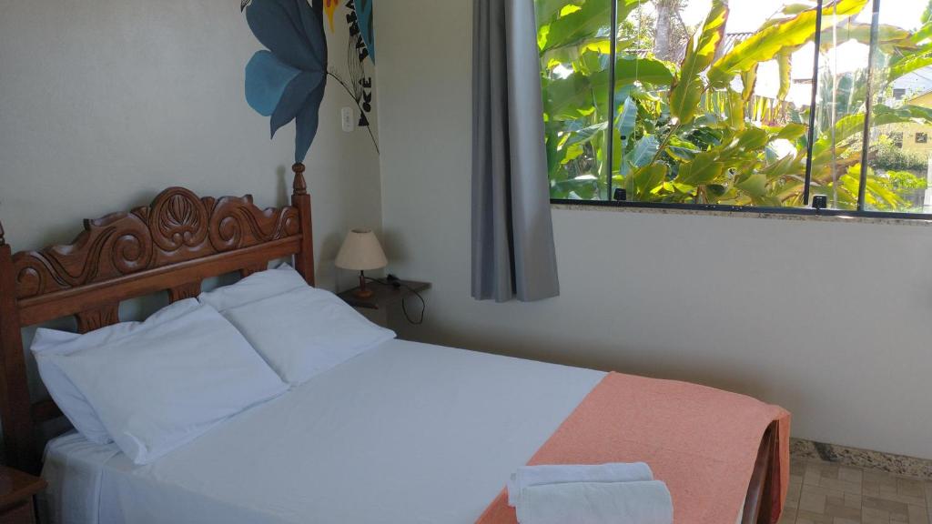Postel nebo postele na pokoji v ubytování Pousada Tropicália Paraty