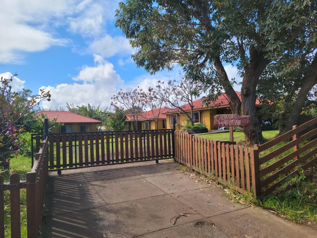 En have udenfor Cabanas Hatutini