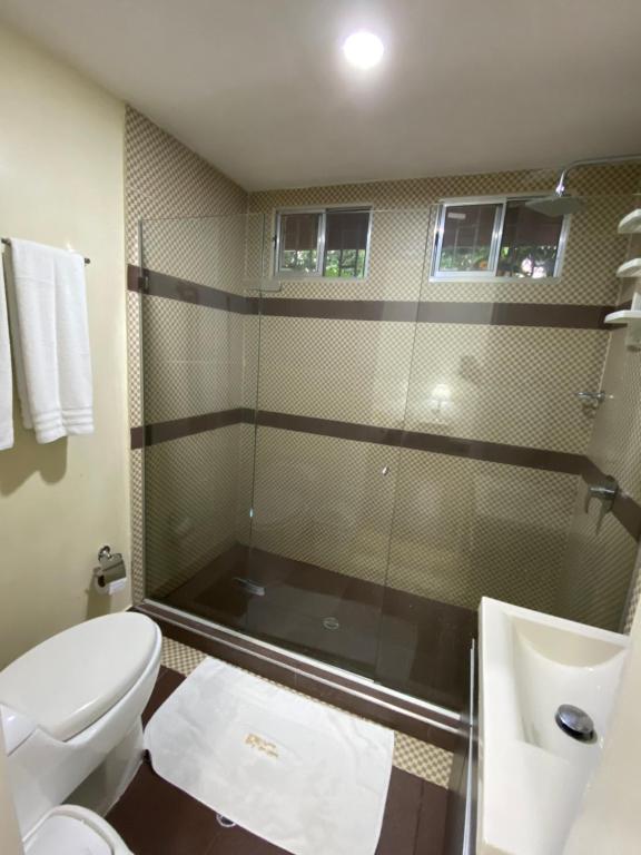 Koupelna v ubytování Hotel Casa Colonial