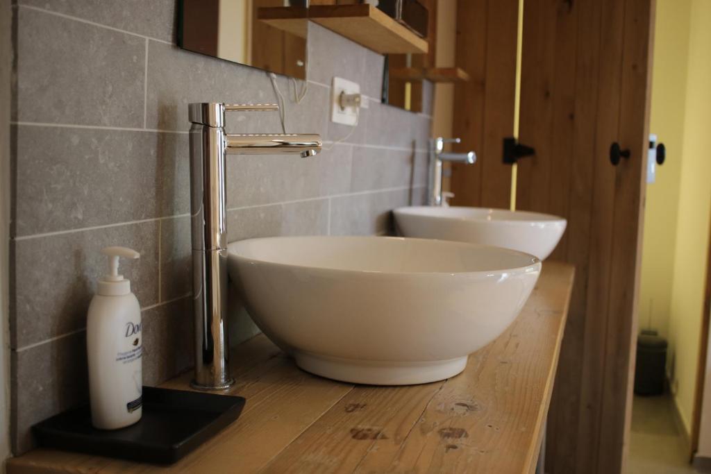 Koupelna v ubytování The Suite Escape Suite Wood