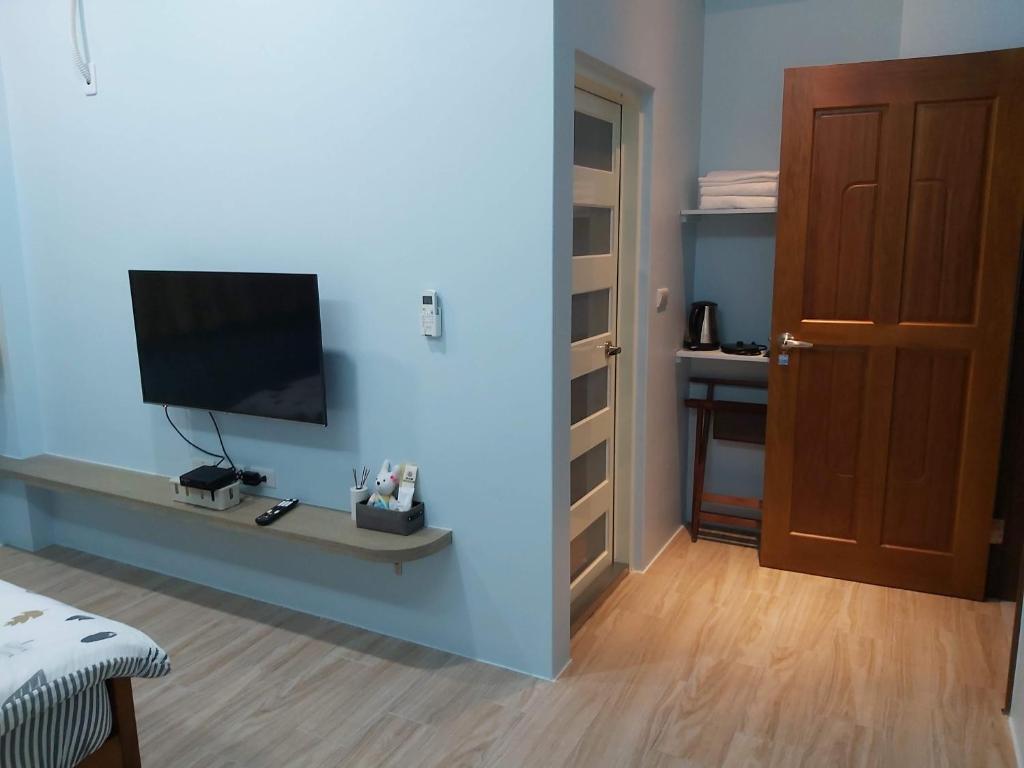 Kuchyň nebo kuchyňský kout v ubytování Chin-Lan B&B