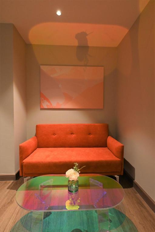 Posezení v ubytování Moose Hotel Nimman