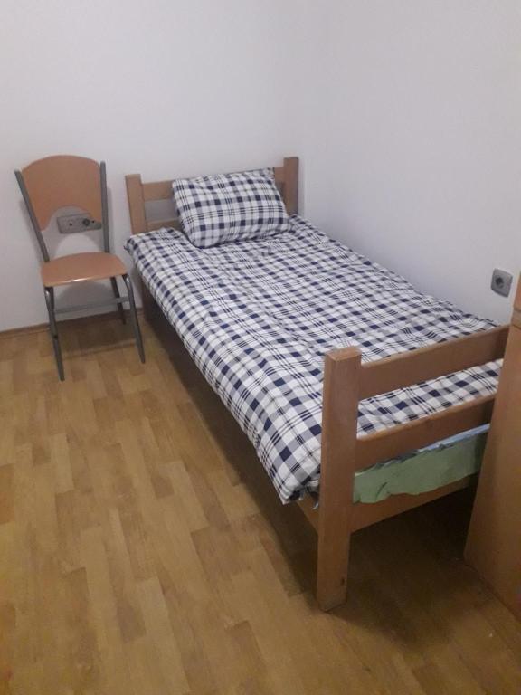 Postel nebo postele na pokoji v ubytování Jasmin