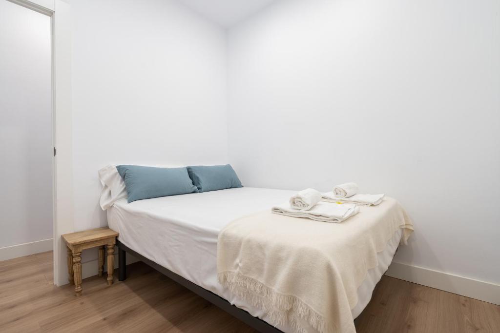 Postel nebo postele na pokoji v ubytování Casa señorial en el corazón del Puerto by Hometels