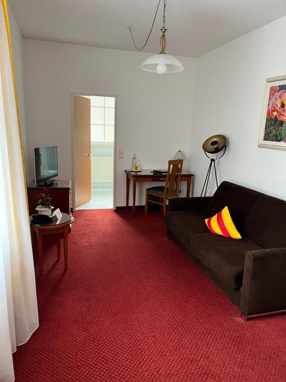 Posezení v ubytování Hotel Seeperle