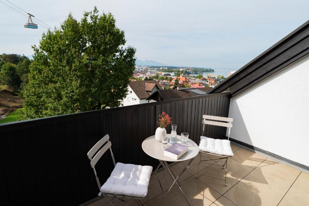 Balkón nebo terasa v ubytování Haus4Zimmer - Luxus mit Blick über den Bodensee - mit Garage