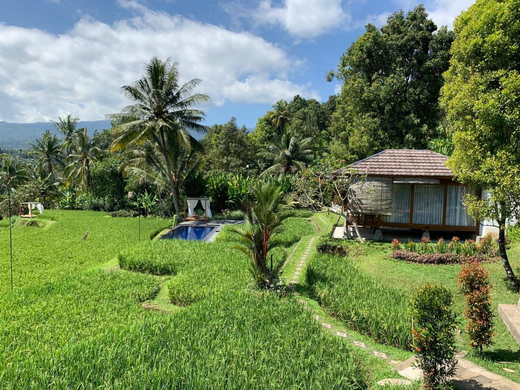 Zahrada ubytování Bali De Pardis Cottage
