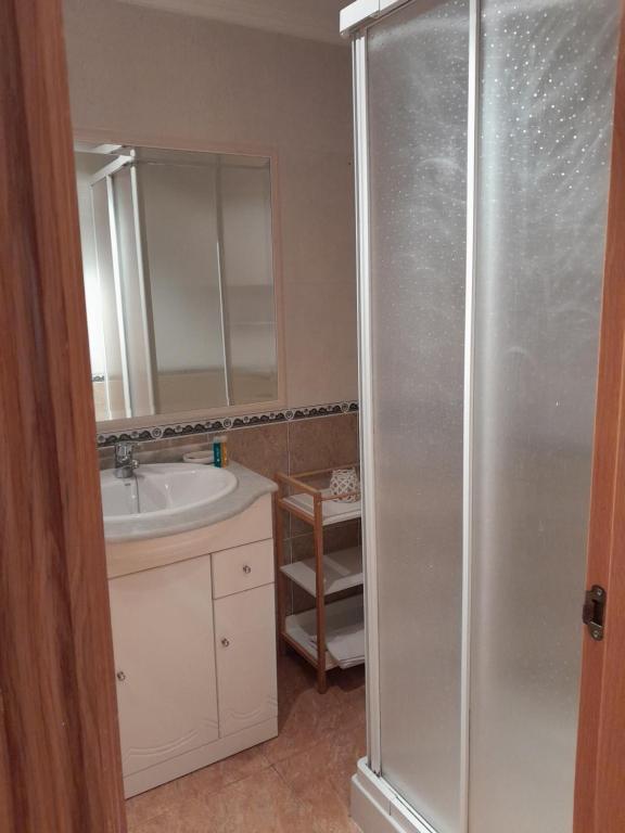 Kúpeľňa v ubytovaní Apartamento en Raxó