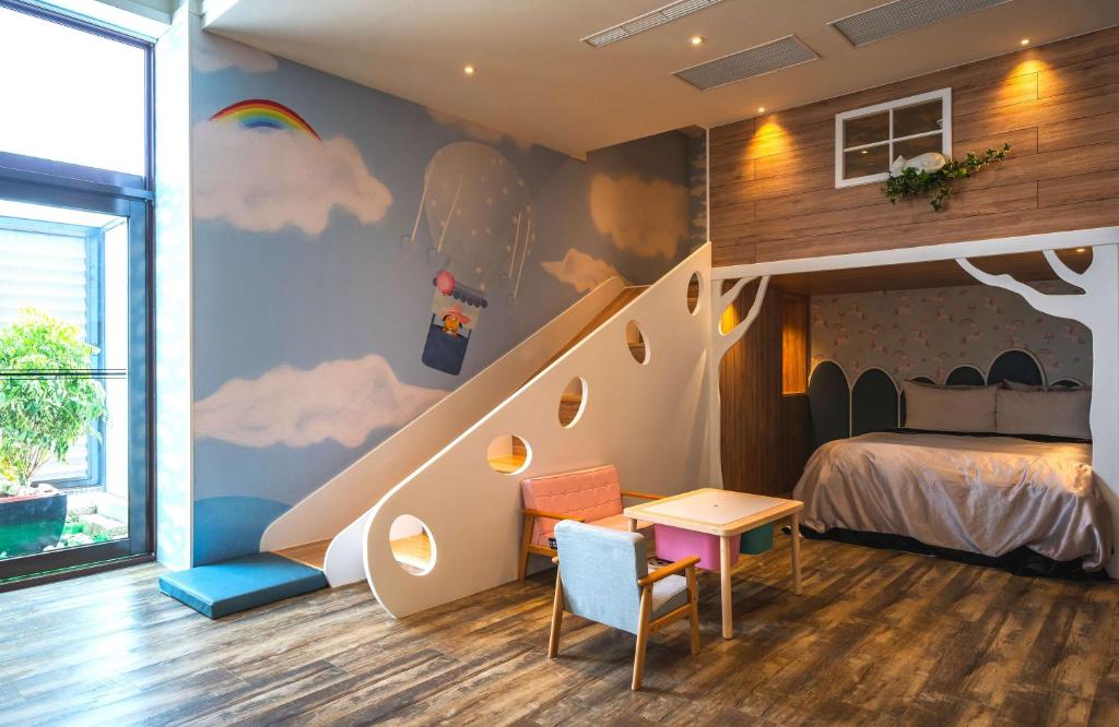 Postel nebo postele na pokoji v ubytování Aquarius Motel