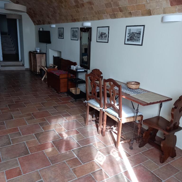 Posezení v ubytování La Cisterna del Vicinato