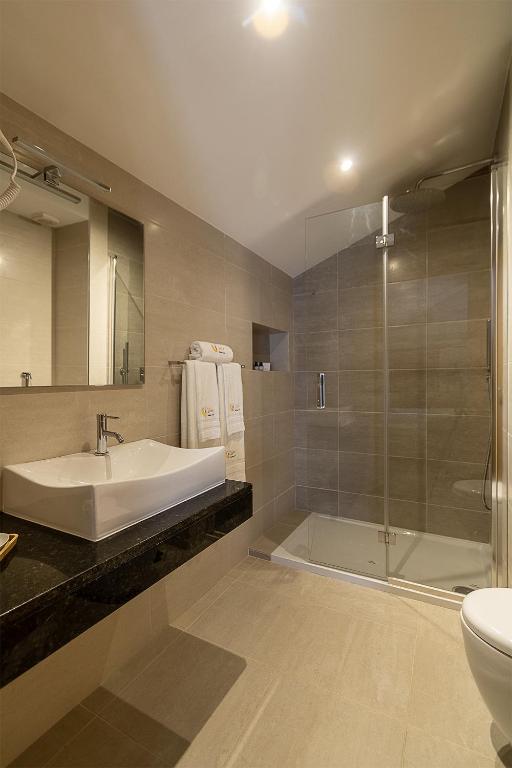 Koupelna v ubytování Luna Boutique Hotel