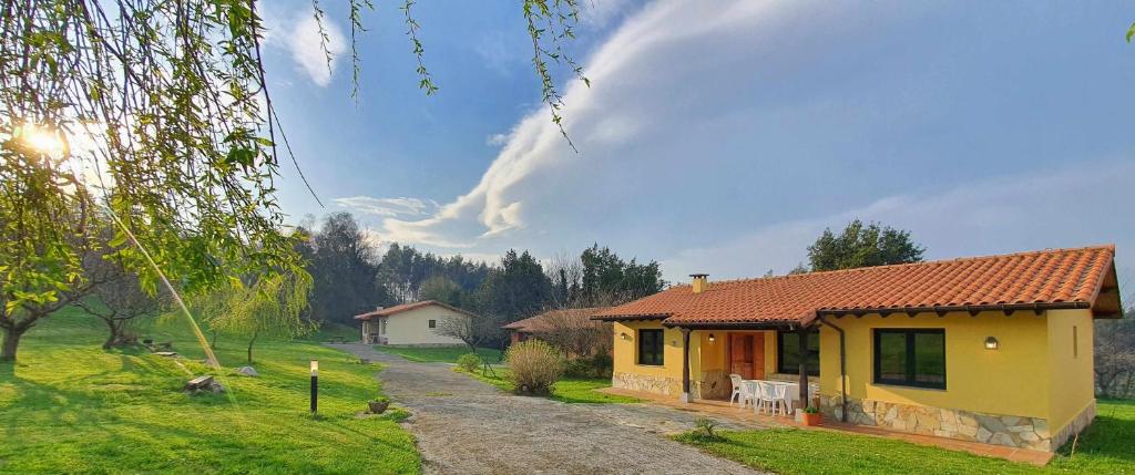 Zahrada ubytování Complejo Rural El Mirador de Ovio