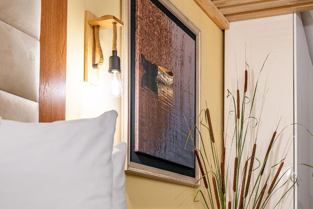 Кровать или кровати в номере Razelm Luxury Resort