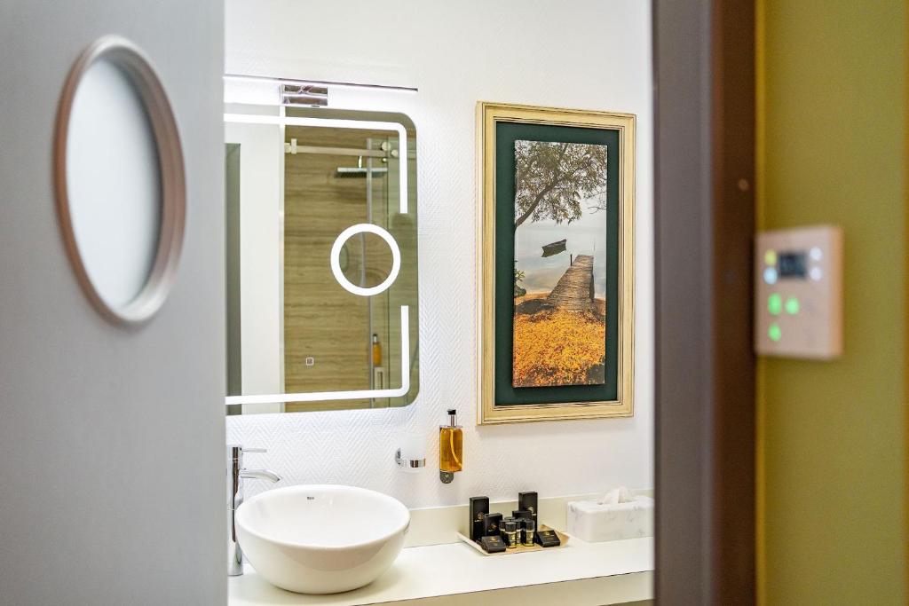 Ванная комната в Razelm Luxury Resort