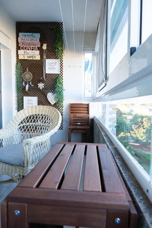 Posezení v ubytování Apartamento Jardines del Mar El Campello, Alicante