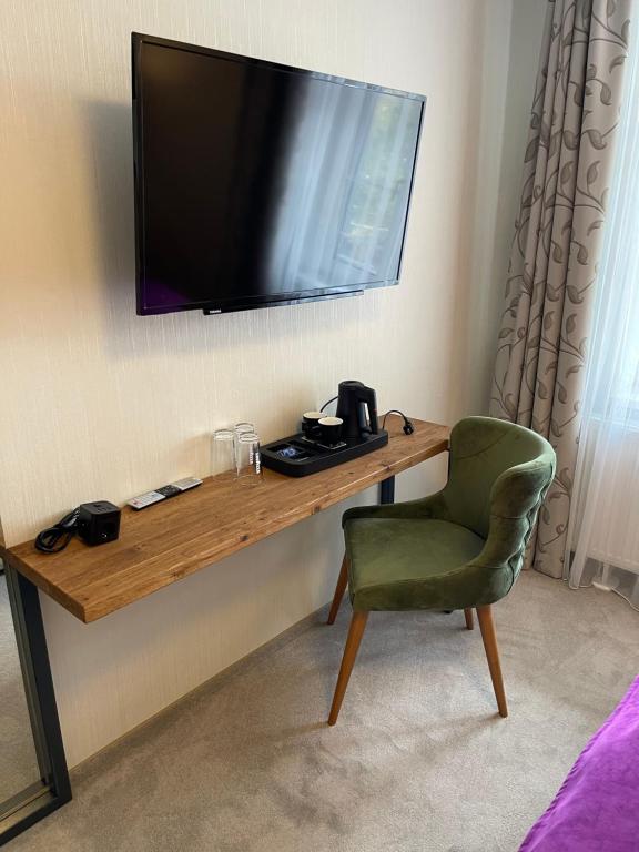 Sjónvarps- og/eða afþreyingartæki á Hotel Radetzky