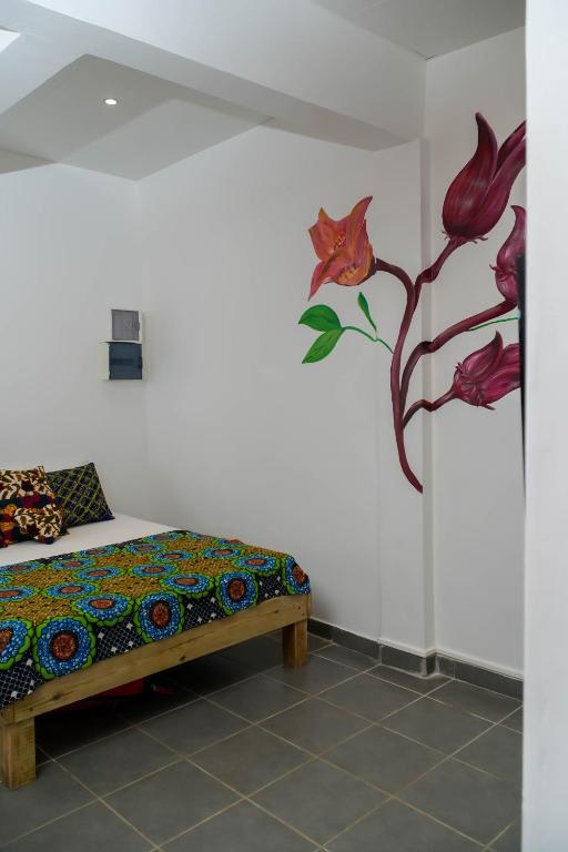 Postel nebo postele na pokoji v ubytování Bel'oasis