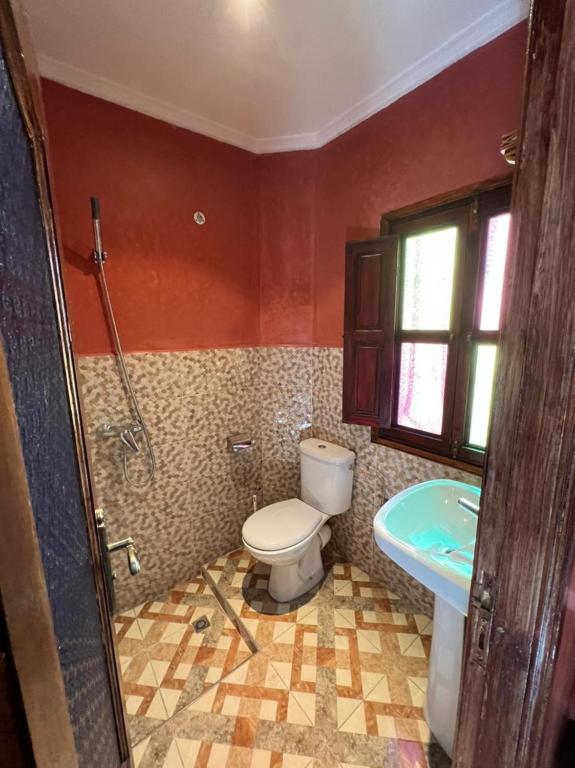 Koupelna v ubytování Riad Elijah Marrakech & Spa