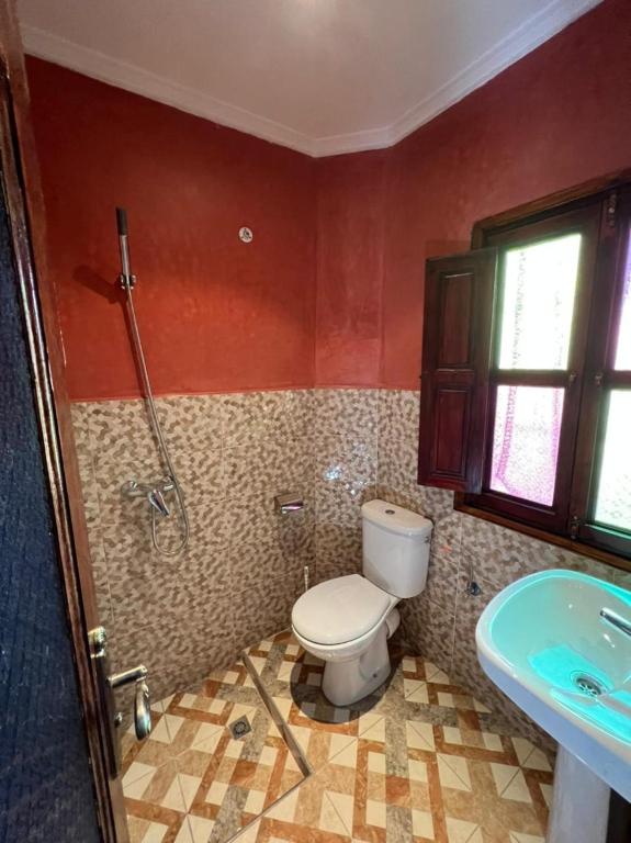 Koupelna v ubytování Riad Elijah Marrakech & Spa