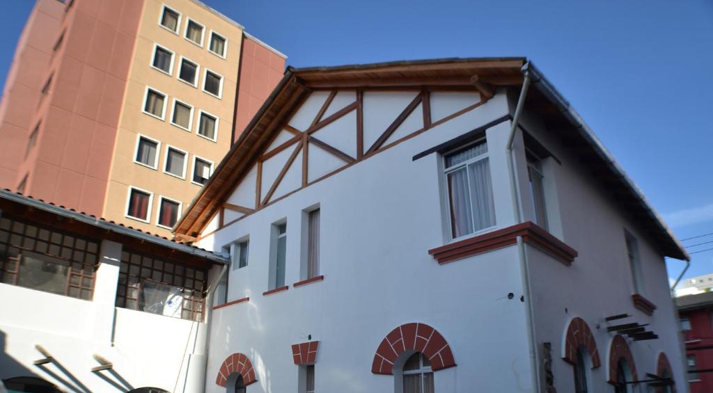 Budova, kde se hostel nachází