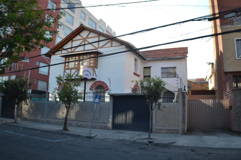 Budova, kde se hostel nachází