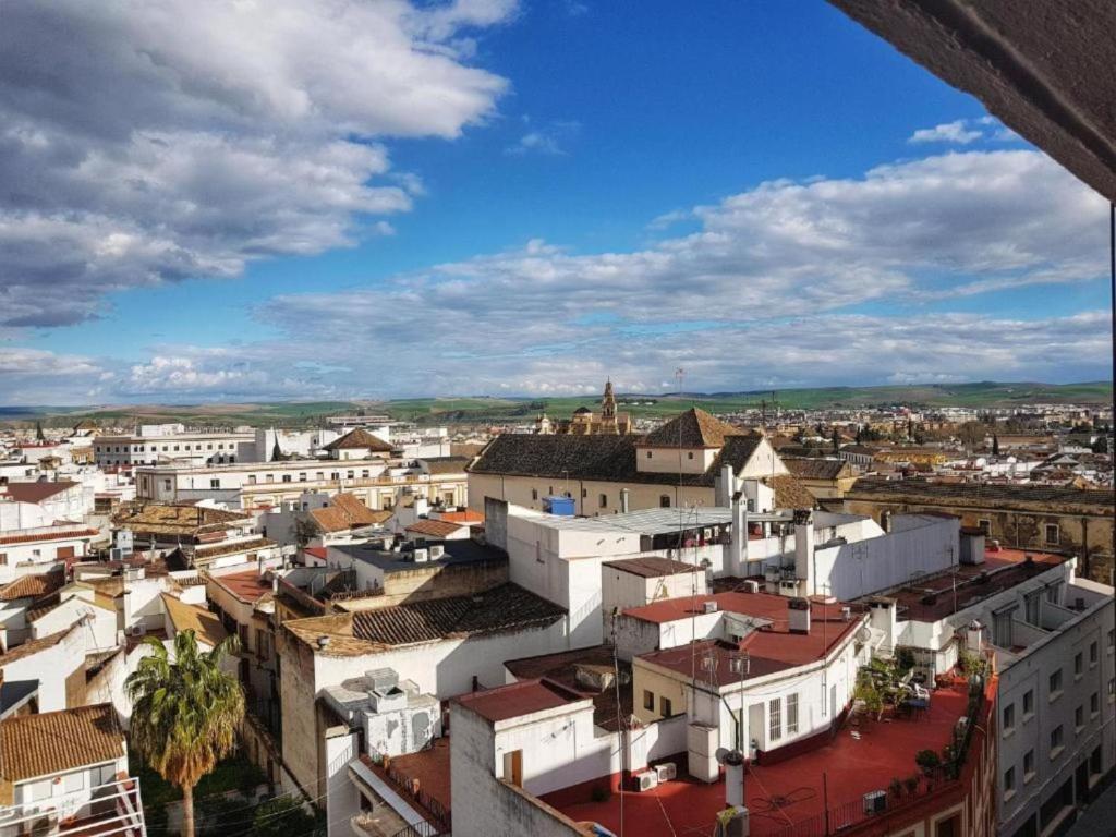 Nespecifikovaný výhled na destinaci Córdoba nebo výhled na město při pohledu z penzionu