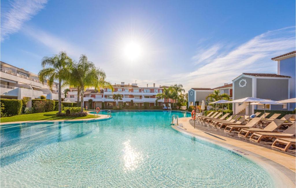 The swimming pool at or close to 2 Bedroom Awesome Apartment In Estepona