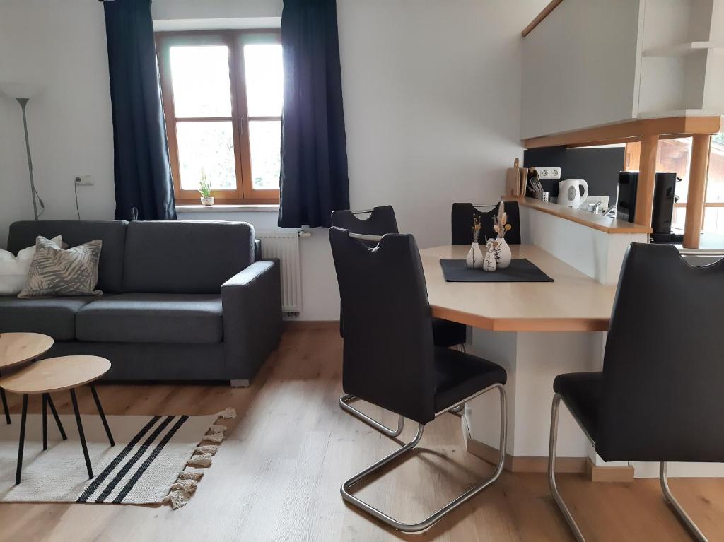 Posezení v ubytování Appartement Vierthaler
