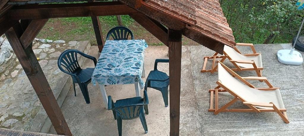 Patio nebo venkovní prostory v ubytování Vikendica Ovčar Banja