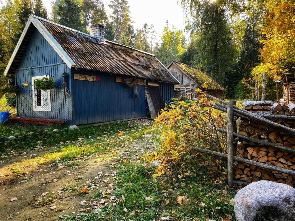 Zahrada ubytování Ennu’s hut