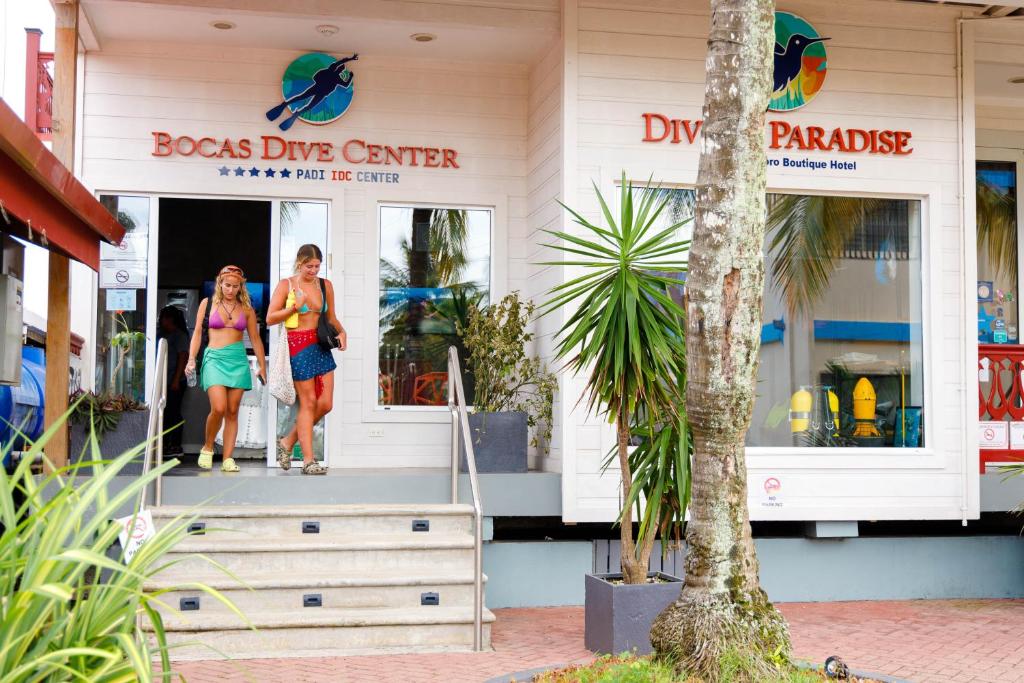 Os clientes hospedados em Divers Paradise Boutique Hotel
