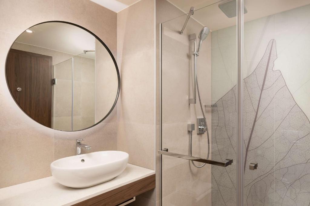 Koupelna v ubytování Radisson Blu Hotel, Cluj