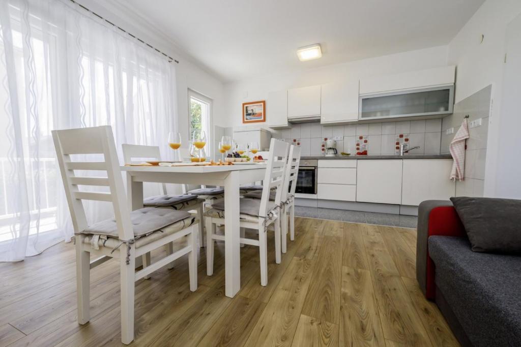 Kuchyň nebo kuchyňský kout v ubytování Ani in Trogir * Mittel-Dalmatien
