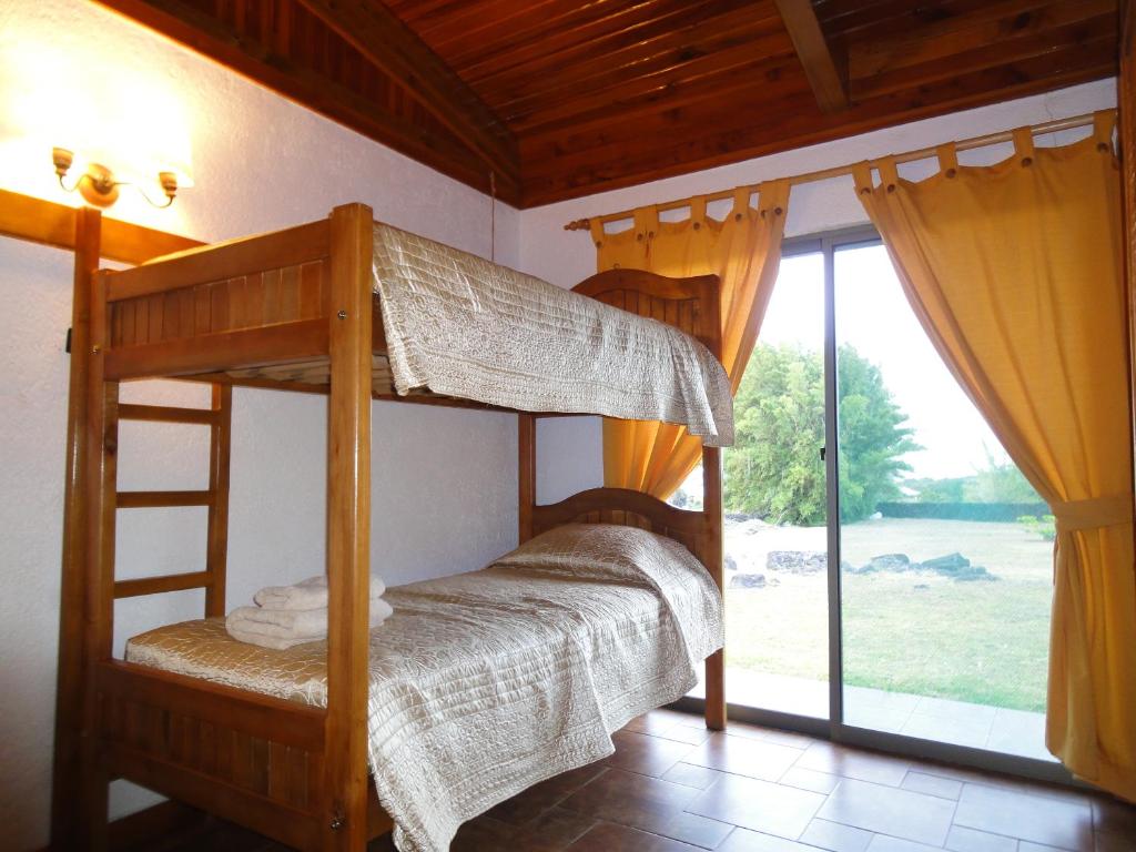 Postel nebo postele na pokoji v ubytování Heva Eco Lodge
