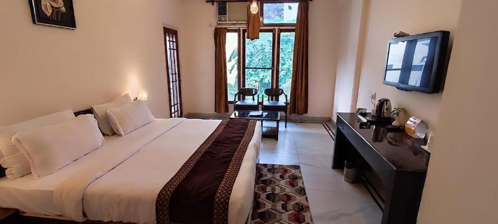 Hotel Corbett Kingdom - Basic Triple Room Met Gedeelde Badkamer